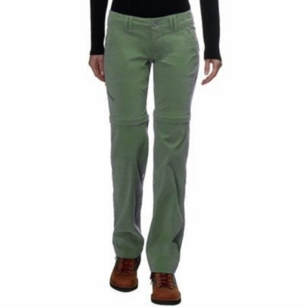 NWT ☆ Marmot Mazot Convertible Pants 'Crocodile Green Size 8